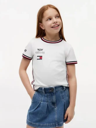 T-shirt infantil Tommy x Cadillac F1® Team Replica