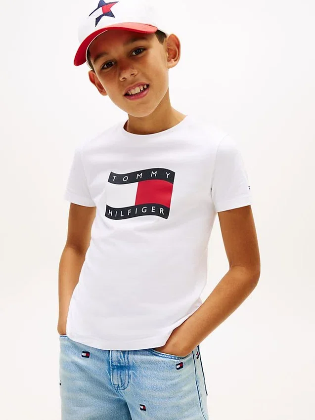 T-shirt infantil Wavy Flag T-shirt infantil Wavy Flag