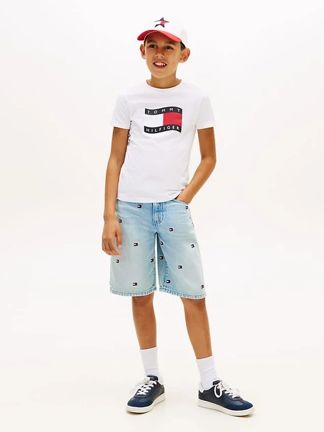 T-shirt infantil Wavy Flag T-shirt infantil Wavy Flag