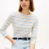 T-shirt leve com gola em barco T-shirt leve com gola em barco