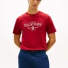 T-shirt pesada com logótipo Hilfiger NYC T-shirt pesada com logótipo Hilfiger NYC