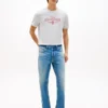 T-shirt pesada com logótipo Hilfiger NYC T-shirt pesada com logótipo Hilfiger NYC