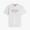T-shirt pesada com logótipo Hilfiger NYC T-shirt pesada com logótipo Hilfiger NYC