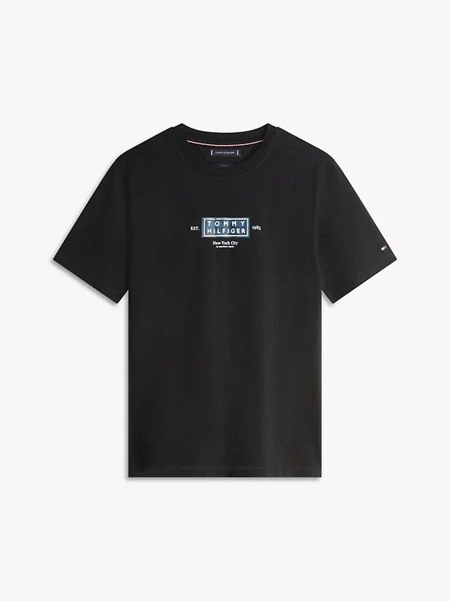 T-shirt pesada com logótipo NYC T-shirt pesada com logótipo NYC