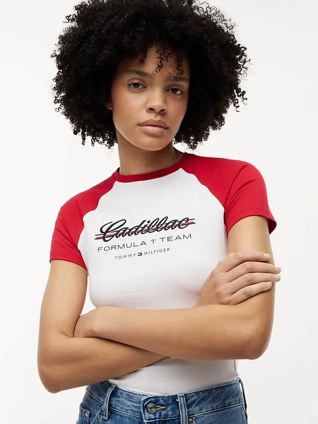 T-shirt Raglan Tommy x Cadillac F1® Team T-shirt Raglan Tommy x Cadillac F1® Team