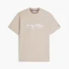 T-shirt às riscas com logótipo náutico T-shirt às riscas com logótipo náutico