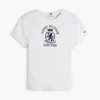 T-shirt Slim Fit com logótipo Crest tingida na peça T-shirt Slim Fit com logótipo Crest tingida na peça