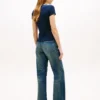 T-shirt Slim Fit com monograma em letra cursiva