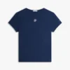 T-shirt Slim Fit com monograma em letra cursiva