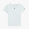 T-shirt Slim Fit com monograma em letra cursiva T-shirt Slim Fit com monograma em letra cursiva