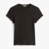 T-shirt Tommy Jeans com acabamento em folhas T-shirt Tommy Jeans com acabamento em folhas