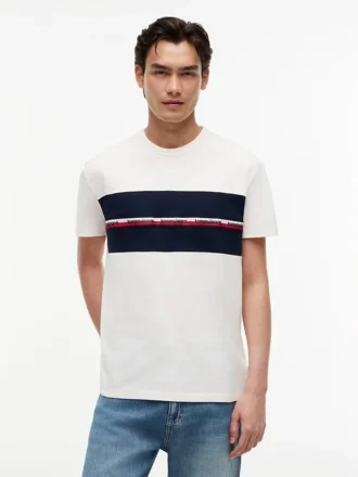 T-shirt Tommy Jeans com fita com logótipo exclusivo