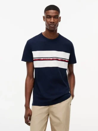 T-shirt Tommy Jeans com fita com logótipo exclusivo