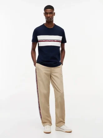 T-shirt Tommy Jeans com fita com logótipo exclusivo