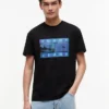 T-shirt Tommy Jeans com Imagem Fotográfica T-shirt Tommy Jeans com Imagem Fotográfica