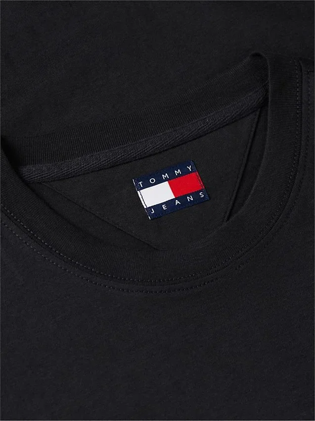 T-shirt Tommy Jeans com Imagem Fotográfica T-shirt Tommy Jeans com Imagem Fotográfica