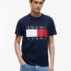 T-shirt Tommy Jeans com logótipo de bandeira grande T-shirt Tommy Jeans com logótipo de bandeira grande