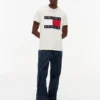 T-shirt Tommy Jeans com logótipo de bandeira grande T-shirt Tommy Jeans com logótipo de bandeira grande