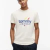 T-shirt Tommy Jeans com logótipo de vela T-shirt Tommy Jeans com logótipo de vela