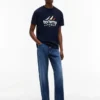 T-shirt Tommy Jeans com logótipo de vela T-shirt Tommy Jeans com logótipo de vela