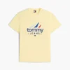 T-shirt Tommy Jeans com logótipo de vela T-shirt Tommy Jeans com logótipo de vela