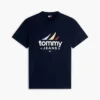 T-shirt Tommy Jeans com logótipo de vela T-shirt Tommy Jeans com logótipo de vela