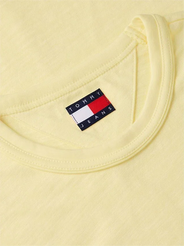 T-shirt Tommy Jeans com logótipo de vela T-shirt Tommy Jeans com logótipo de vela