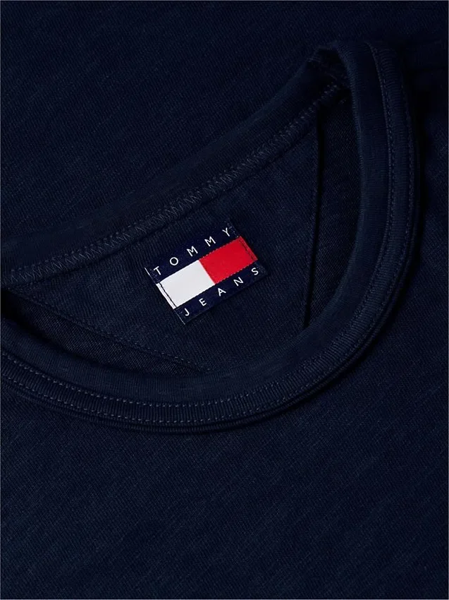T-shirt Tommy Jeans com logótipo de vela T-shirt Tommy Jeans com logótipo de vela