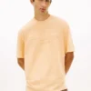 T-shirt Tommy Jeans com logótipo desgastado T-shirt Tommy Jeans com logótipo desgastado