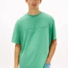 T-shirt Tommy Jeans com logótipo desgastado