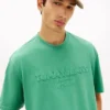 T-shirt Tommy Jeans com logótipo desgastado