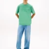 T-shirt Tommy Jeans com logótipo desgastado