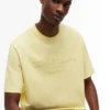 T-shirt Tommy Jeans com logótipo desgastado T-shirt Tommy Jeans com logótipo desgastado