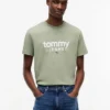 T-shirt Tommy Jeans com logótipo e corte justo T-shirt Tommy Jeans com logótipo e corte justo