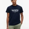 T-shirt Tommy Jeans com logótipo e corte justo T-shirt Tommy Jeans com logótipo e corte justo