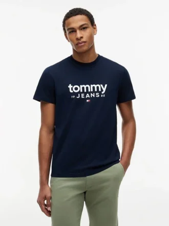 T-shirt Tommy Jeans com logótipo e corte justo