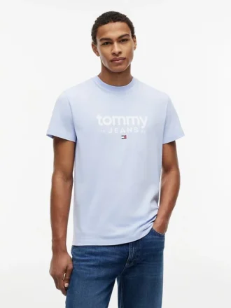 T-shirt Tommy Jeans com logótipo e corte justo