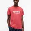 T-shirt Tommy Jeans com logótipo e corte justo T-shirt Tommy Jeans com logótipo e corte justo