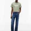 T-shirt Tommy Jeans com logótipo e corte justo T-shirt Tommy Jeans com logótipo e corte justo