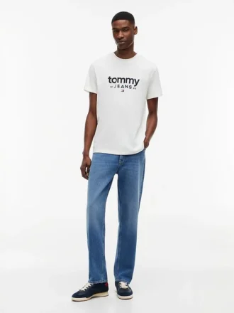 T-shirt Tommy Jeans com logótipo e corte justo