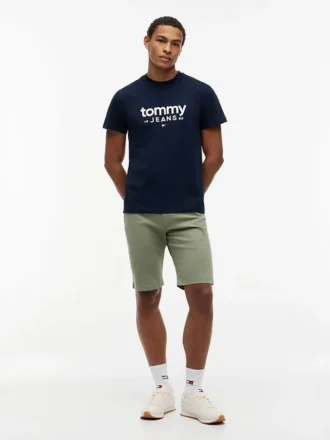 T-shirt Tommy Jeans com logótipo e corte justo