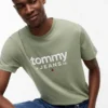 T-shirt Tommy Jeans com logótipo e corte justo T-shirt Tommy Jeans com logótipo e corte justo
