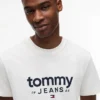 T-shirt Tommy Jeans com logótipo e corte justo T-shirt Tommy Jeans com logótipo e corte justo