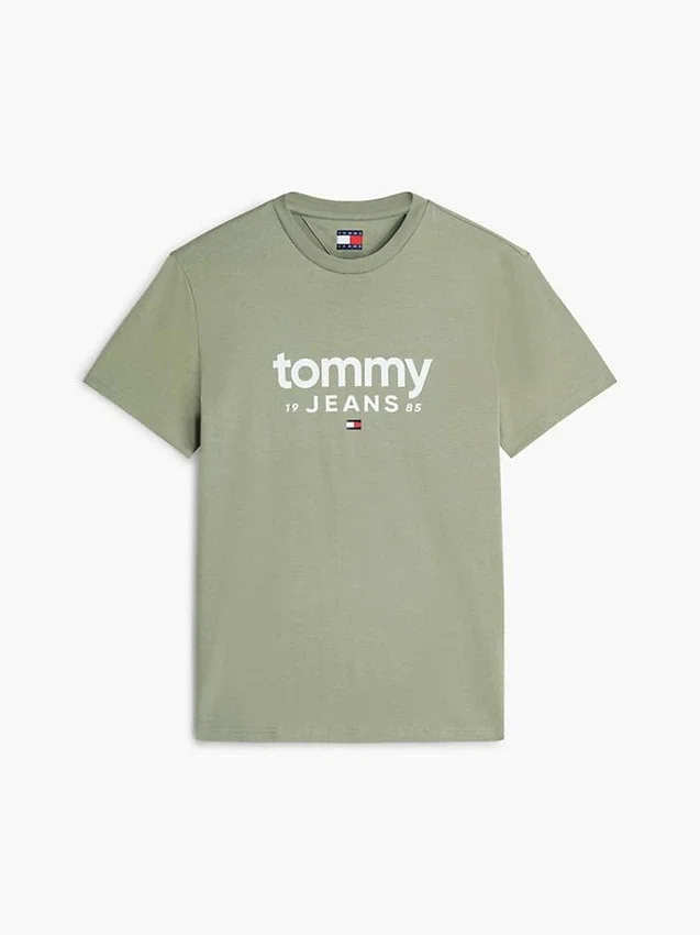 T-shirt Tommy Jeans com logótipo e corte justo T-shirt Tommy Jeans com logótipo e corte justo