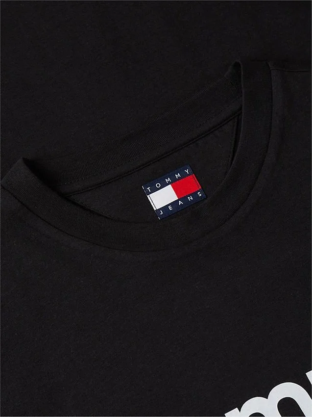 T-shirt Tommy Jeans com logótipo e corte justo T-shirt Tommy Jeans com logótipo e corte justo