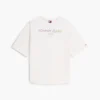 T-shirt Tommy Jeans com logótipo em cristal T-shirt Tommy Jeans com logótipo em cristal