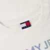 T-shirt Tommy Jeans com logótipo em cristal T-shirt Tommy Jeans com logótipo em cristal