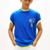 T-shirt Tommy Jeans com logótipo pintado com spray T-shirt Tommy Jeans com logótipo pintado com spray