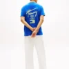 T-shirt Tommy Jeans com logótipo pintado com spray T-shirt Tommy Jeans com logótipo pintado com spray