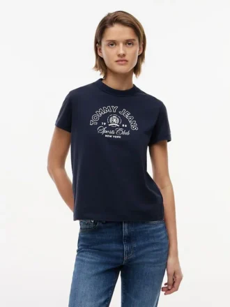 T-shirt Tommy Jeans com logótipo Sports Club